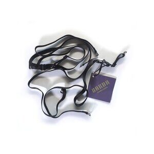 NEW Andres SARDA Black Bra Strap Replacements | 2 sets |  Premium Quality